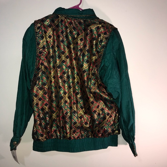 Lavon vintage style windbreaker holly NWT size PM - Picture 2 of 11